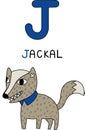 A capital letter of ÃÂ J jackal aÃÂ wolf-like canidÃÂ that is native toÃÂ Southeast Europe,ÃÂ Southwest Asia,ÃÂ South Asia. Smaller and